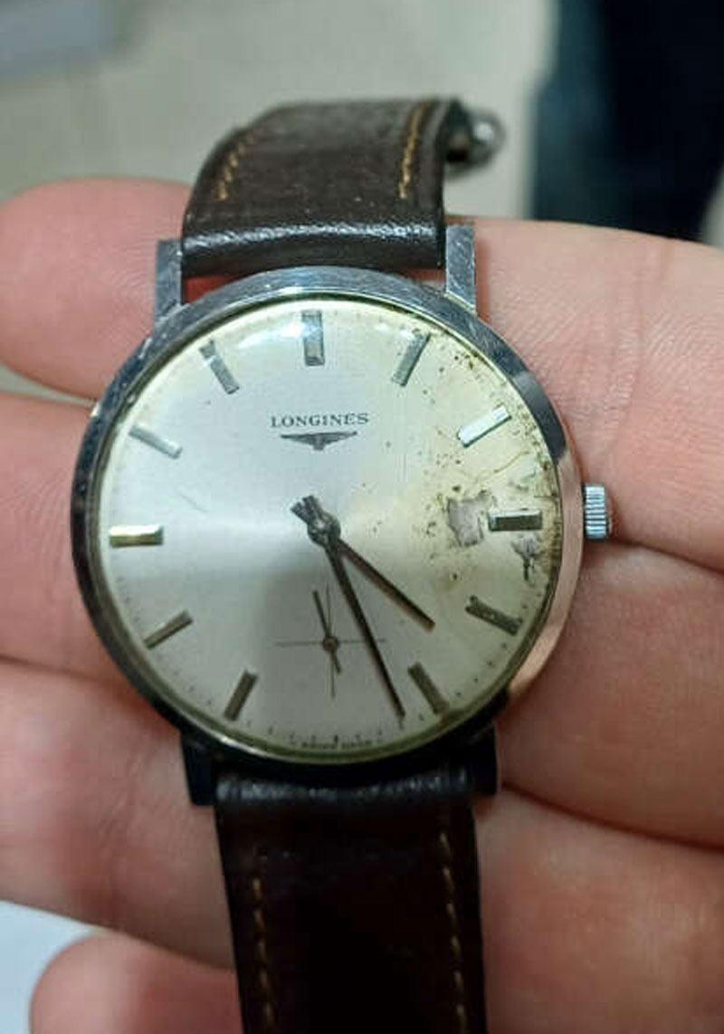 RENOWACJA MĘSKIEGO ZEGARKA LONGINES
