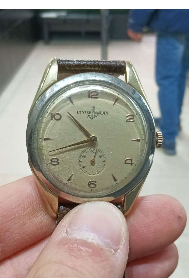 RENOWACJA MĘSKIEGO ZEGARKA Ulysse Nardin