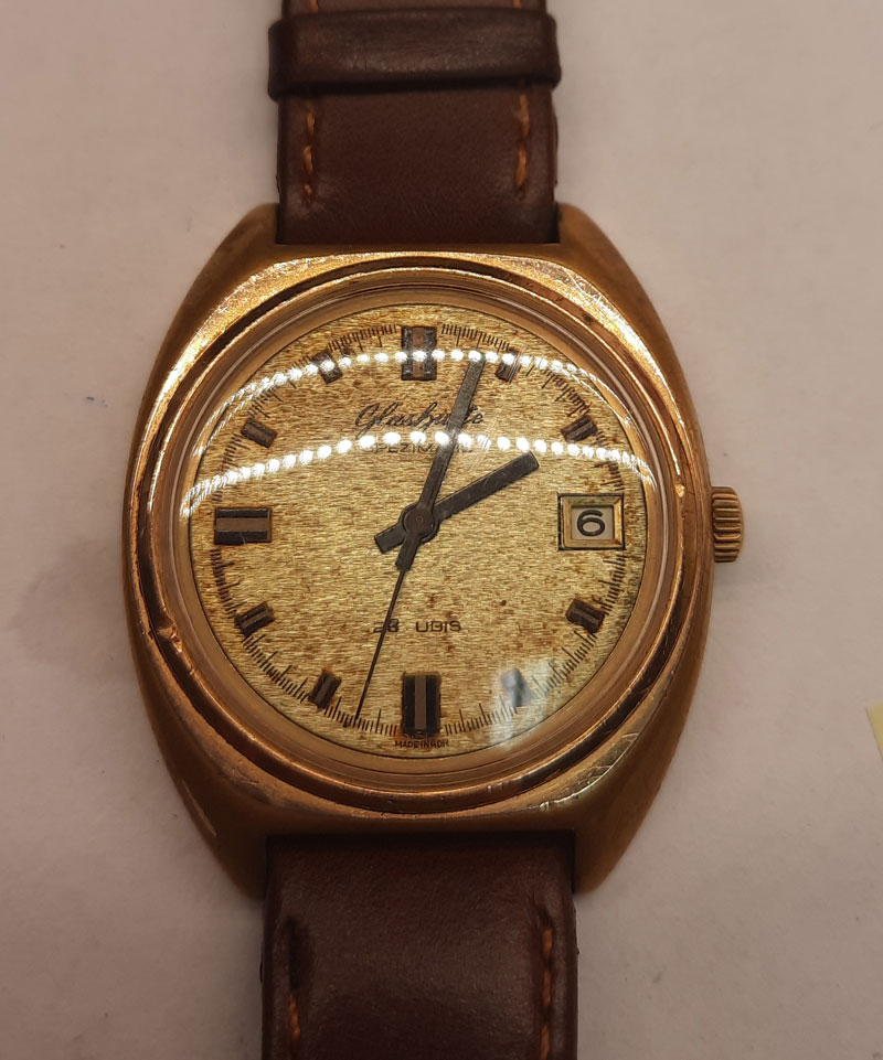 RENOWACJA MĘSKIEGO ZEGARKA GLASHUTTE