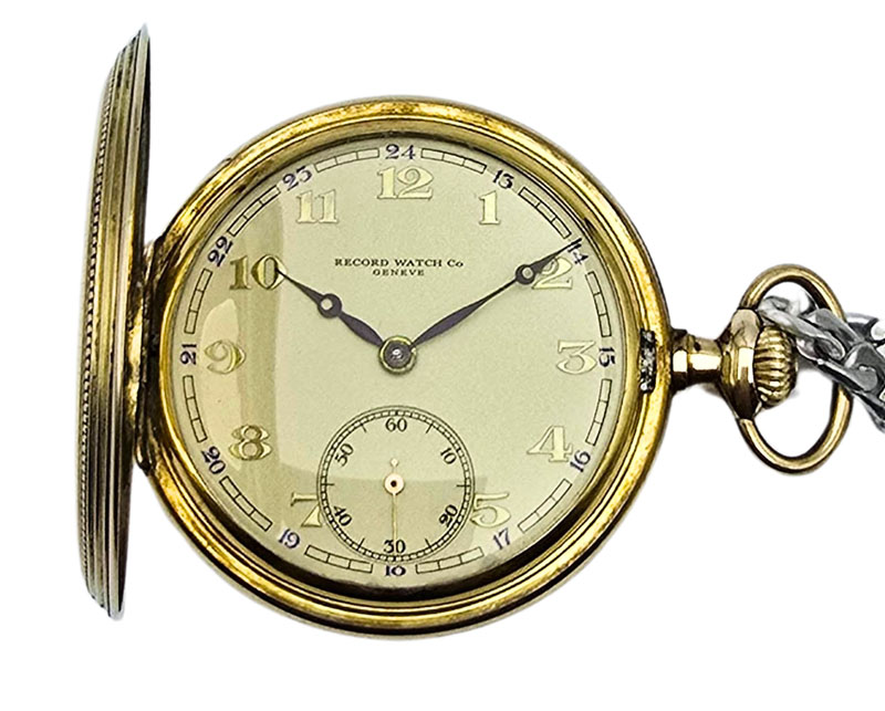 RENOWACJA ZEGARKA RECORD WATCH