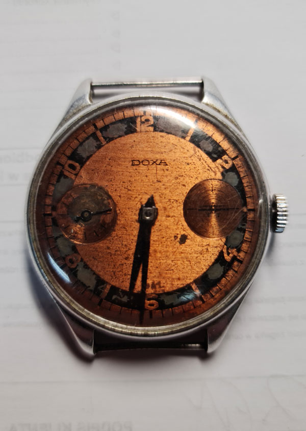 RENOWACJA ZEGARKA DOXA