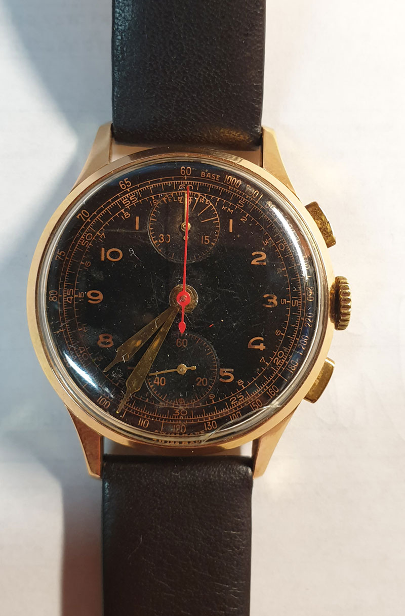 RENOWACJA MĘSKIEGO ZEGARKA Chrono Gold