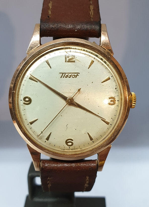 RENOWACJA MĘSKIEGO ZEGARKA ZŁOTY TISSOT